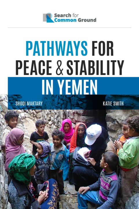 Pathways for peace and stability in Yemen