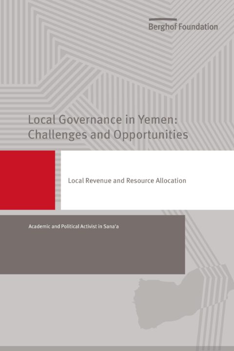 Local Revenue and Resource Allocation