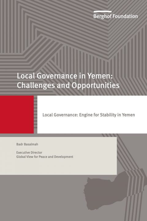 Local Governance: Engine for Stability in Yemen